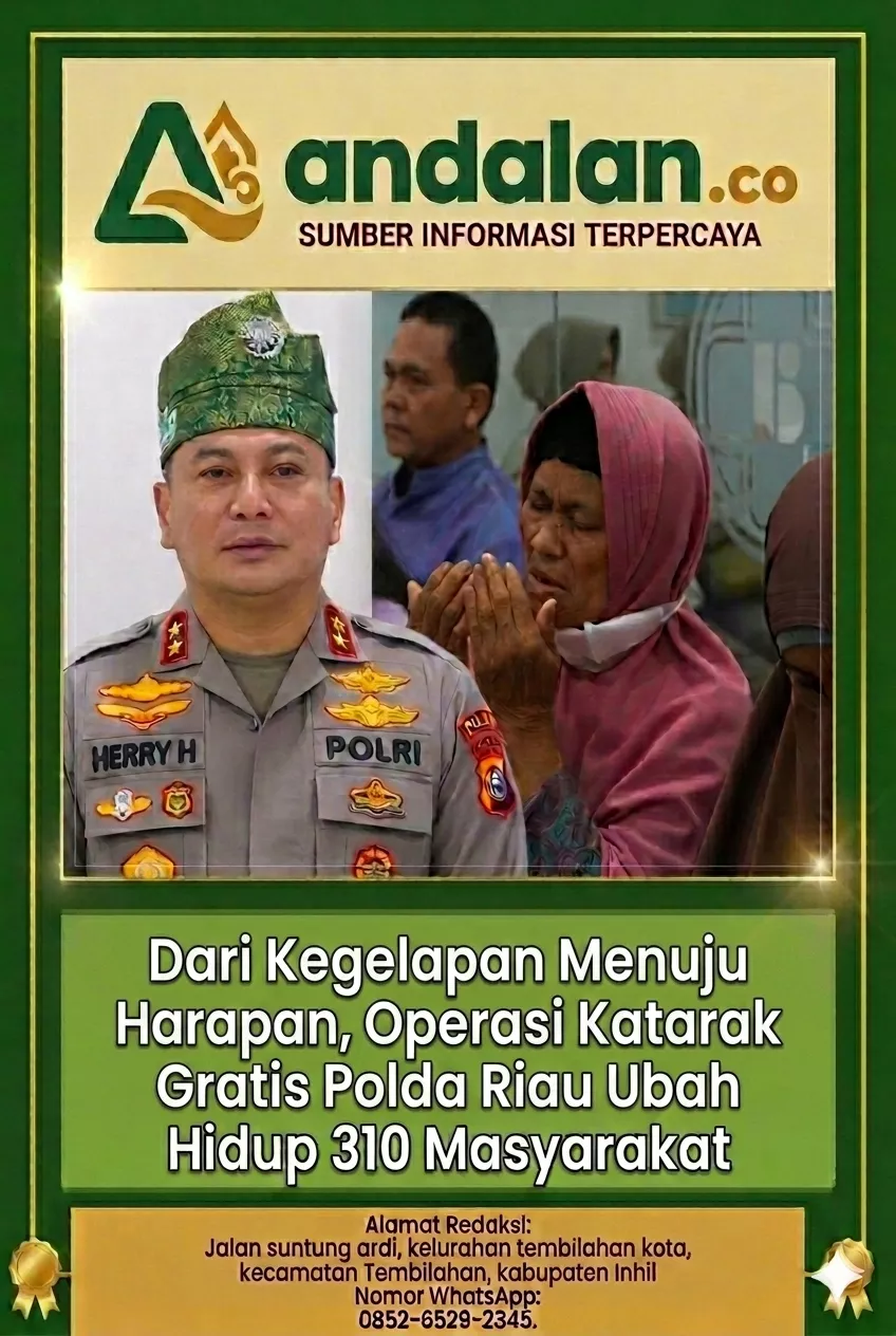 Dari Kegelapan Menuju Harapan, Operasi Katarak Gratis Polda Riau Ubah Hidup 310 Masyarakat