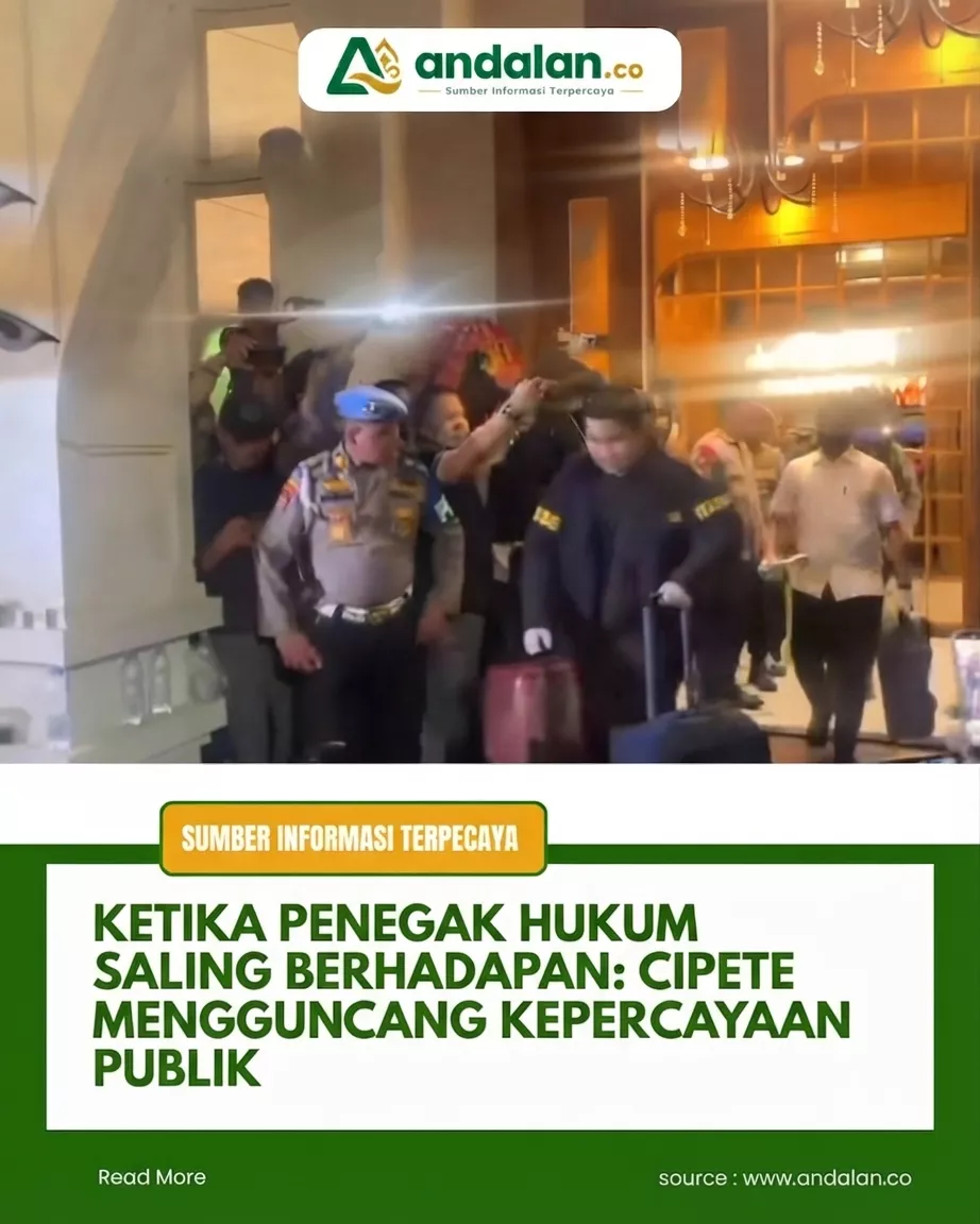 Ketika Penegak Hukum Saling Berhadapan: Cipete Mengguncang Kepercayaan Publik
