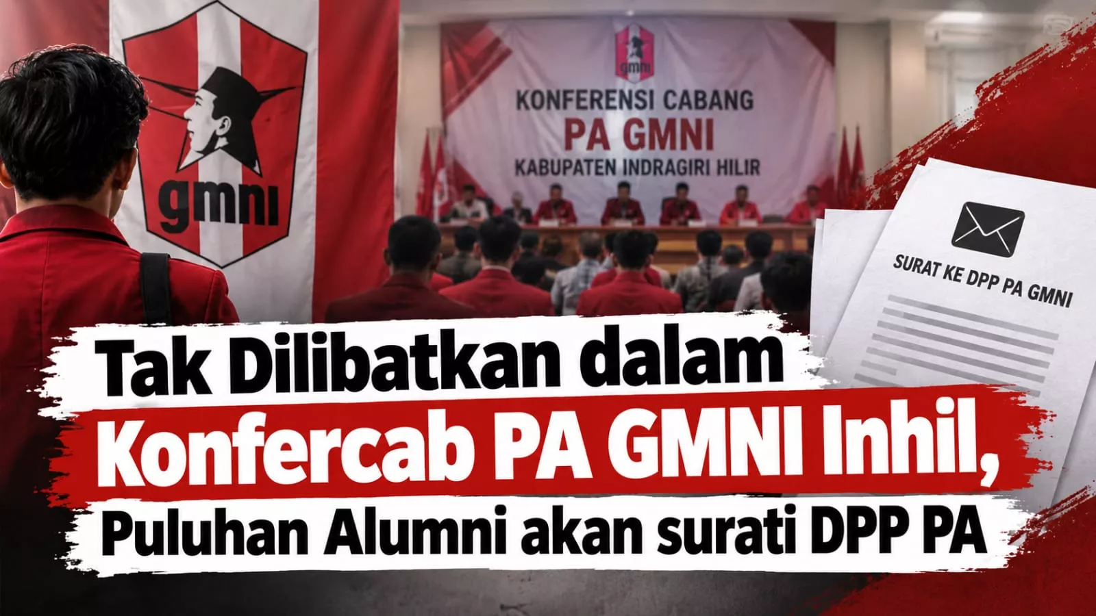 Tak Dilibatkan Konfercab PA GMNI Inhil, Puluhan Alumni Akan Surati DPP