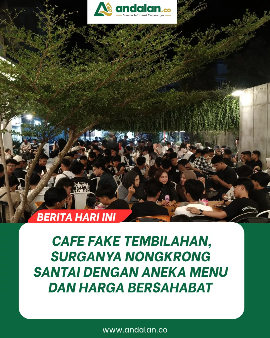 Cafe Fake Tembilahan, Surganya Nongkrong Santai dengan Aneka Menu dan Harga Bersahabat