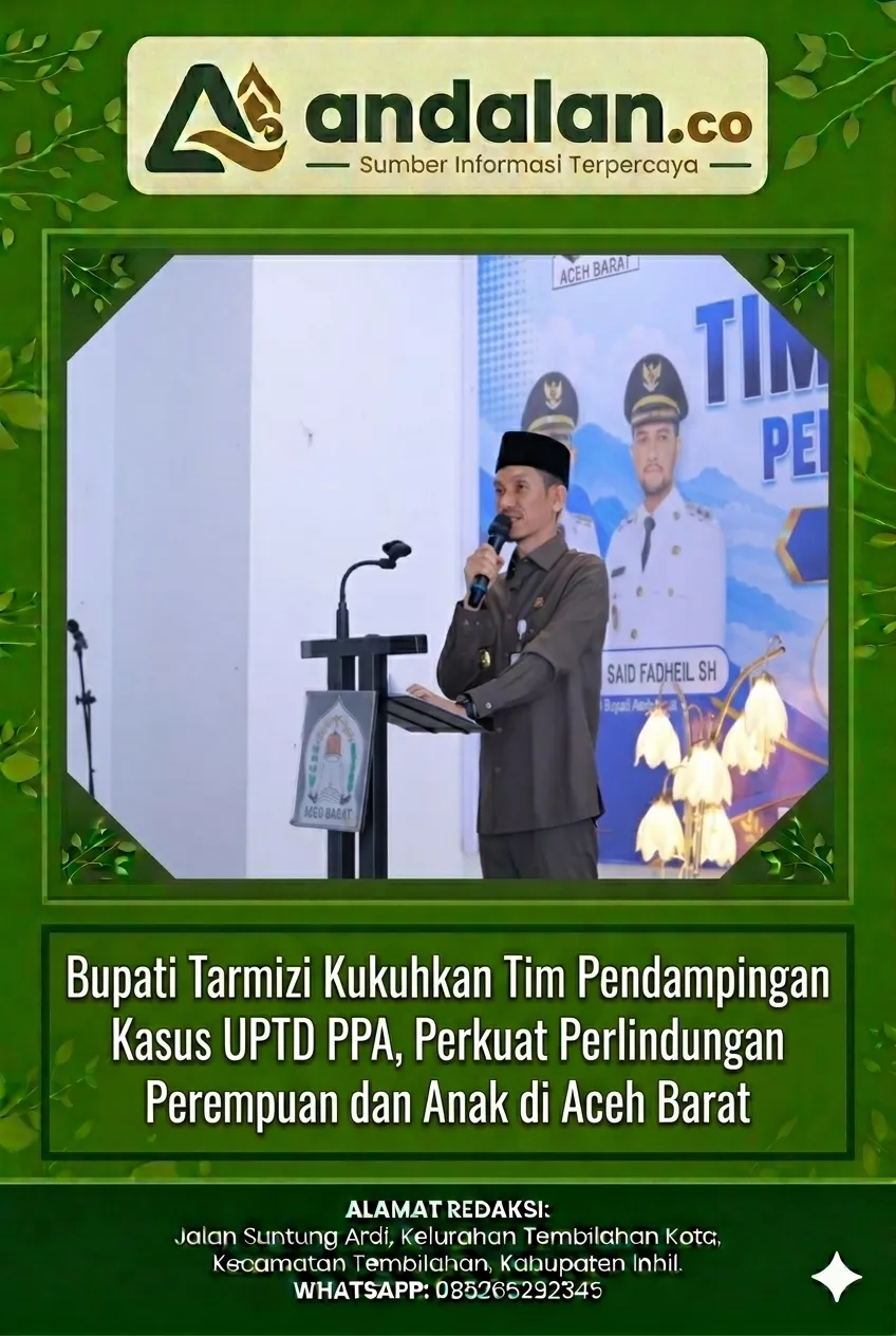 Bupati Tarmizi Kukuhkan Tim Pendampingan Kasus UPTD PPA, Perkuat Perlindungan Perempuan dan Anak di Aceh Barat