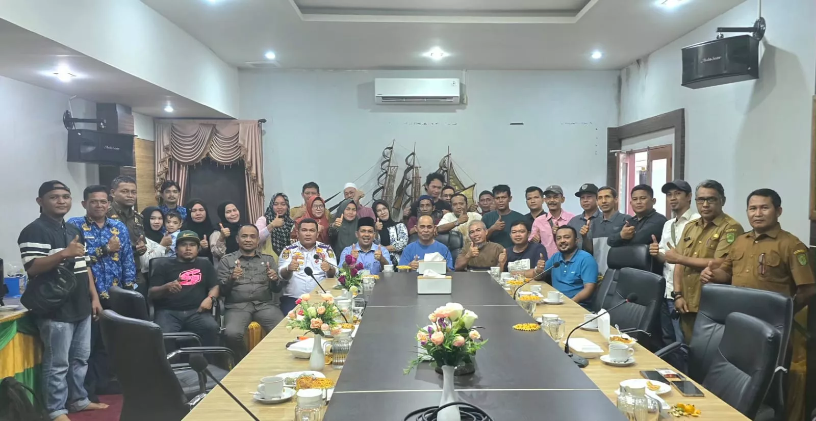 Dukung Pembangunan Pasar Induk, Pedagang Pasar Subuh Inhil Direlokasi ke Lokasi Baru