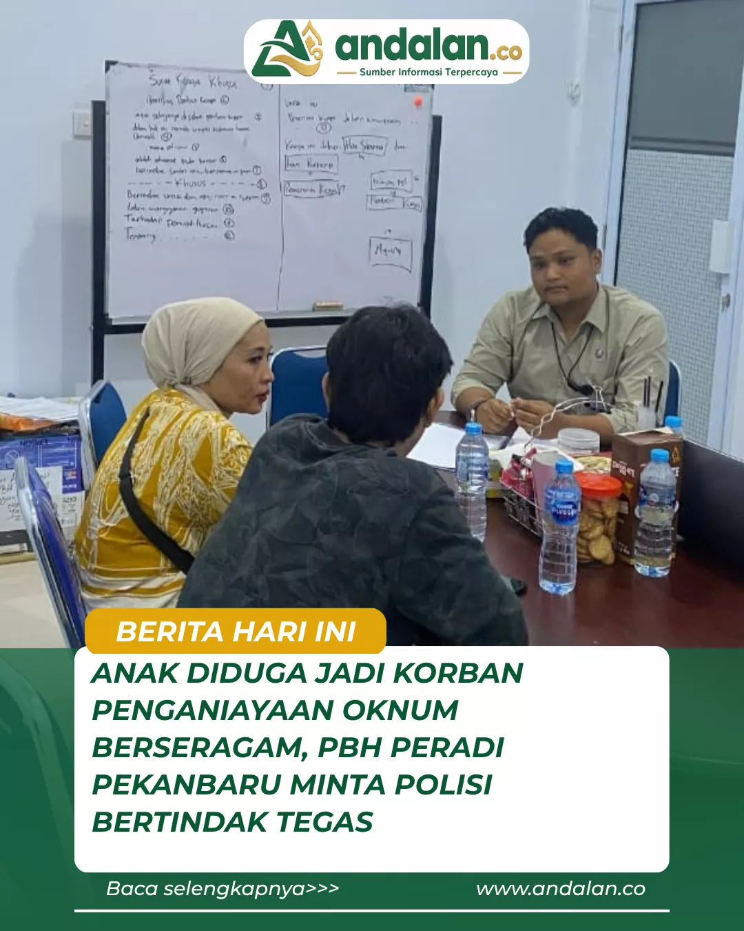 Anak Diduga Jadi Korban Penganiayaan Oknum Berseragam, PBH Peradi Pekanbaru Minta Polisi Bertindak Tegas