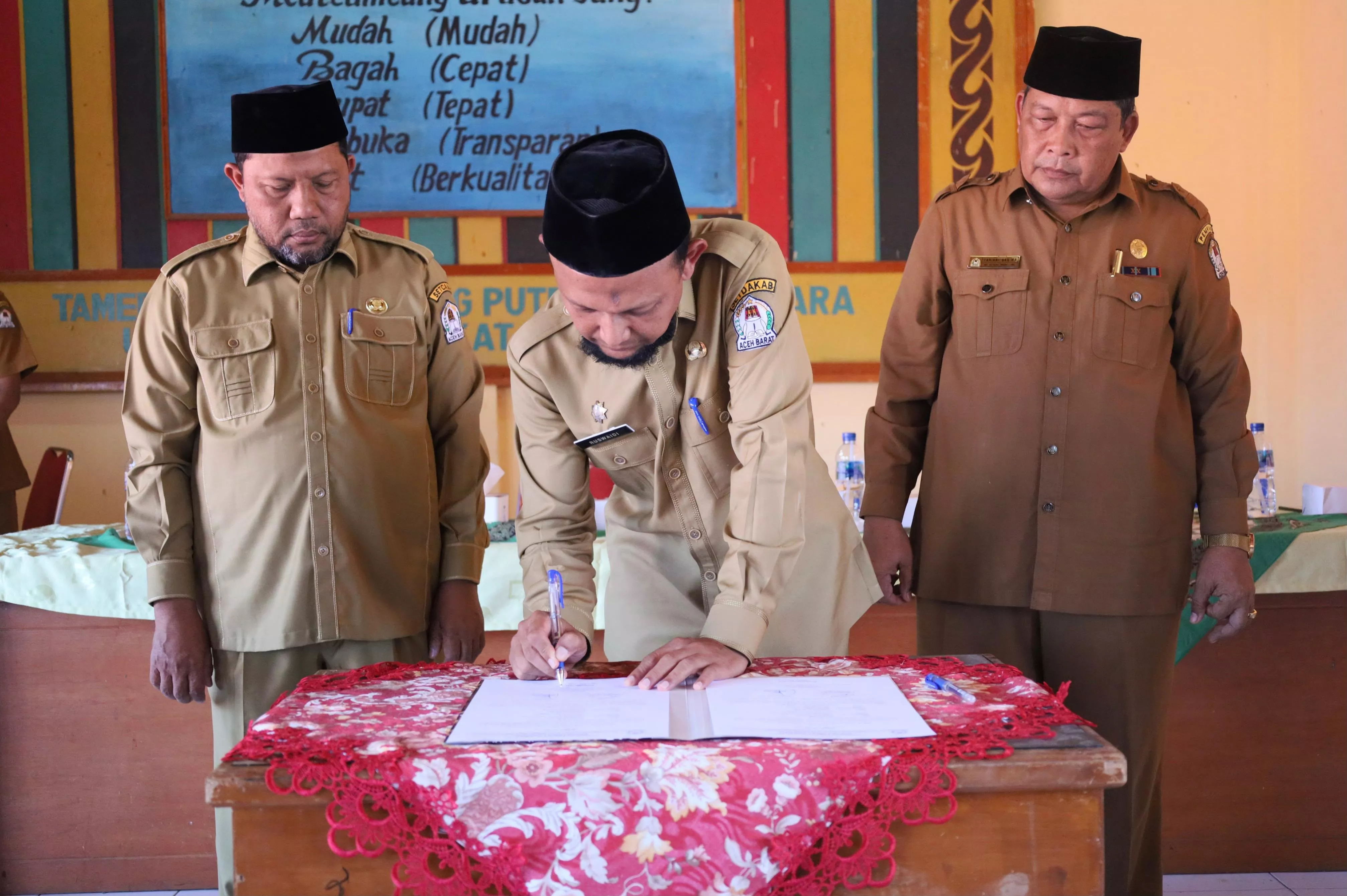 Bupati Aceh Barat Peringatkan Pejabat yang Membangkang: Laporkan, Akan Saya Ganti