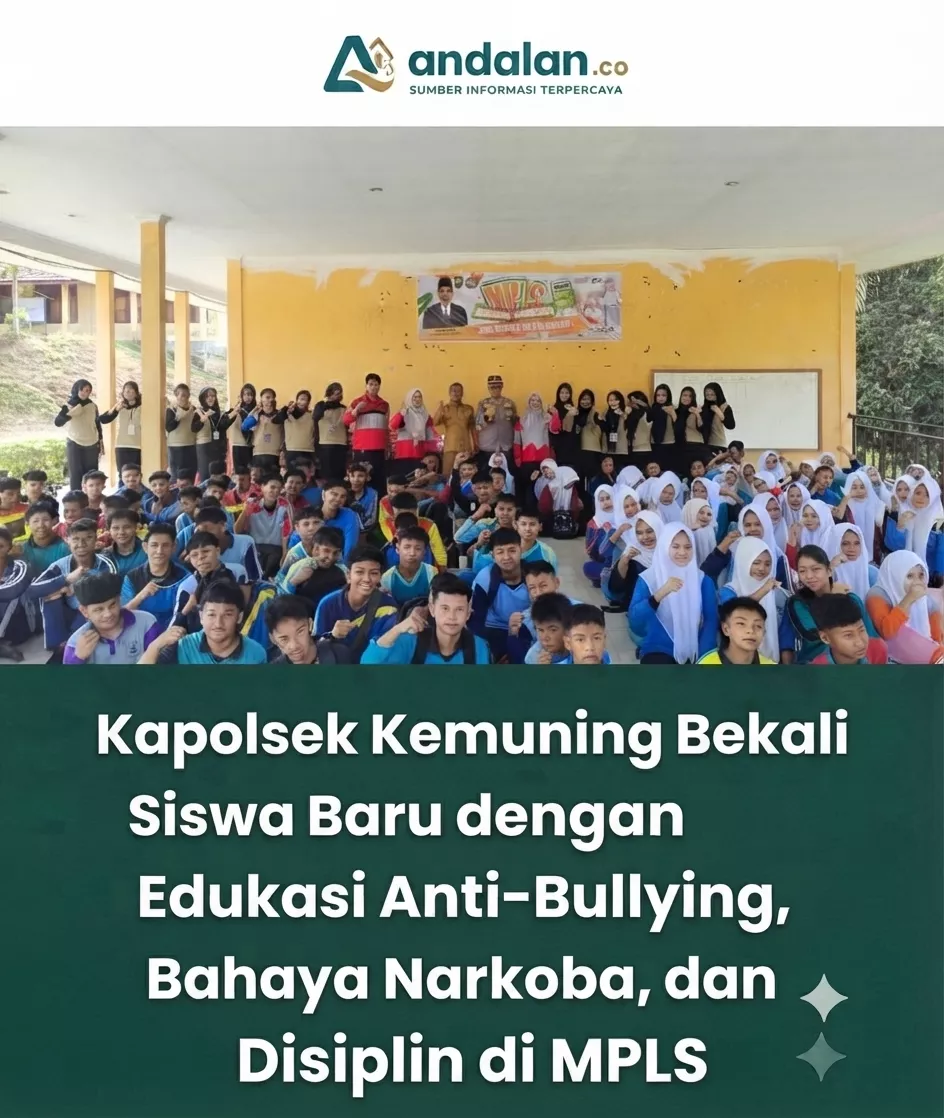 Kapolsek Kemuning Bekali Siswa Baru dengan Edukasi Anti-Bullying, Bahaya Narkoba, dan Disiplin di MPLS