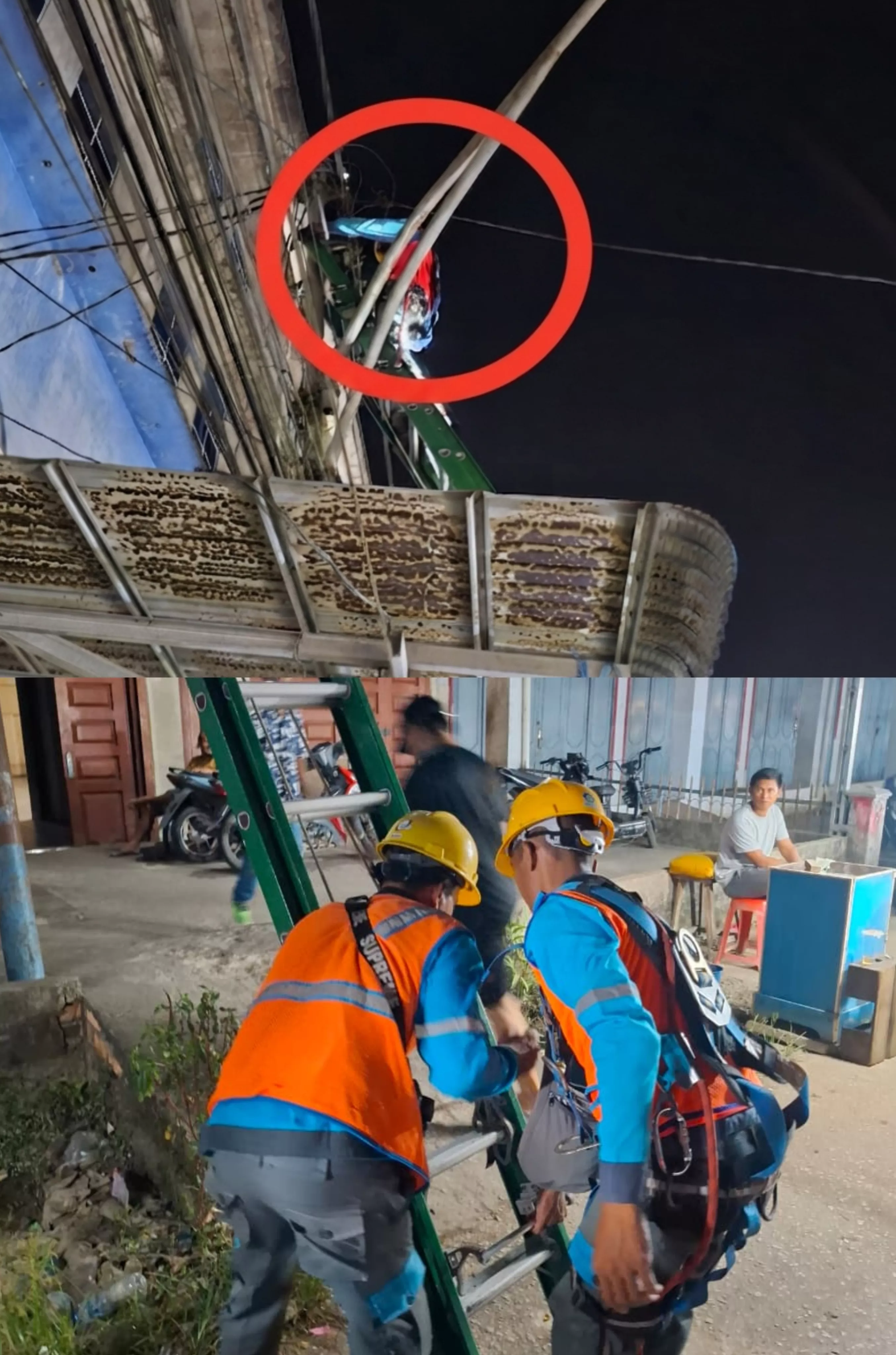 Respons Cepat Petugas PLN ULP Tembilahan Tuai Apresiasi, Gangguan Listrik Warga Berhasil Ditangani