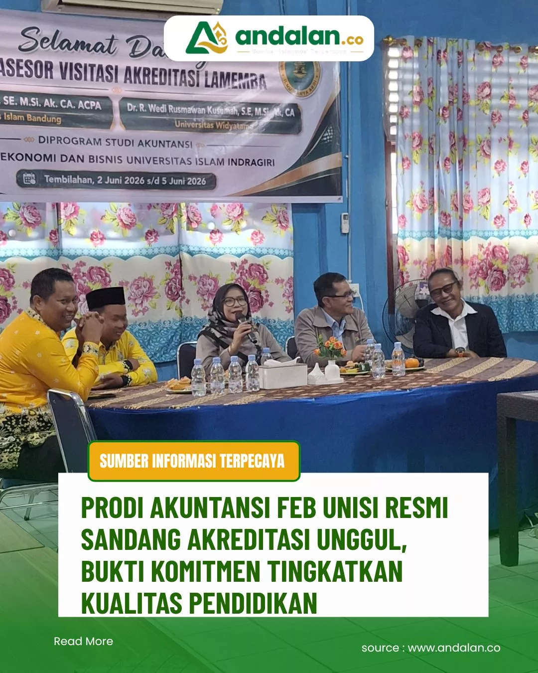 Prodi Akuntansi FEB UNISI Resmi Sandang Akreditasi Unggul, Bukti Komitmen Tingkatkan Kualitas Pendidikan