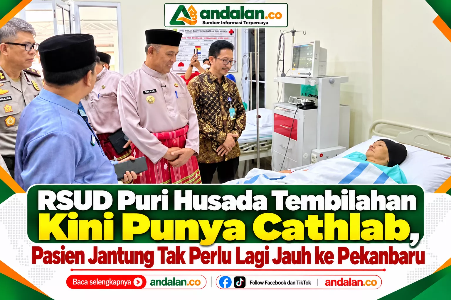 RSUD Puri Husada Tembilahan Kini Punya Cathlab, Pasien Jantung Tak Perlu Lagi Jauh ke Pekanbaru