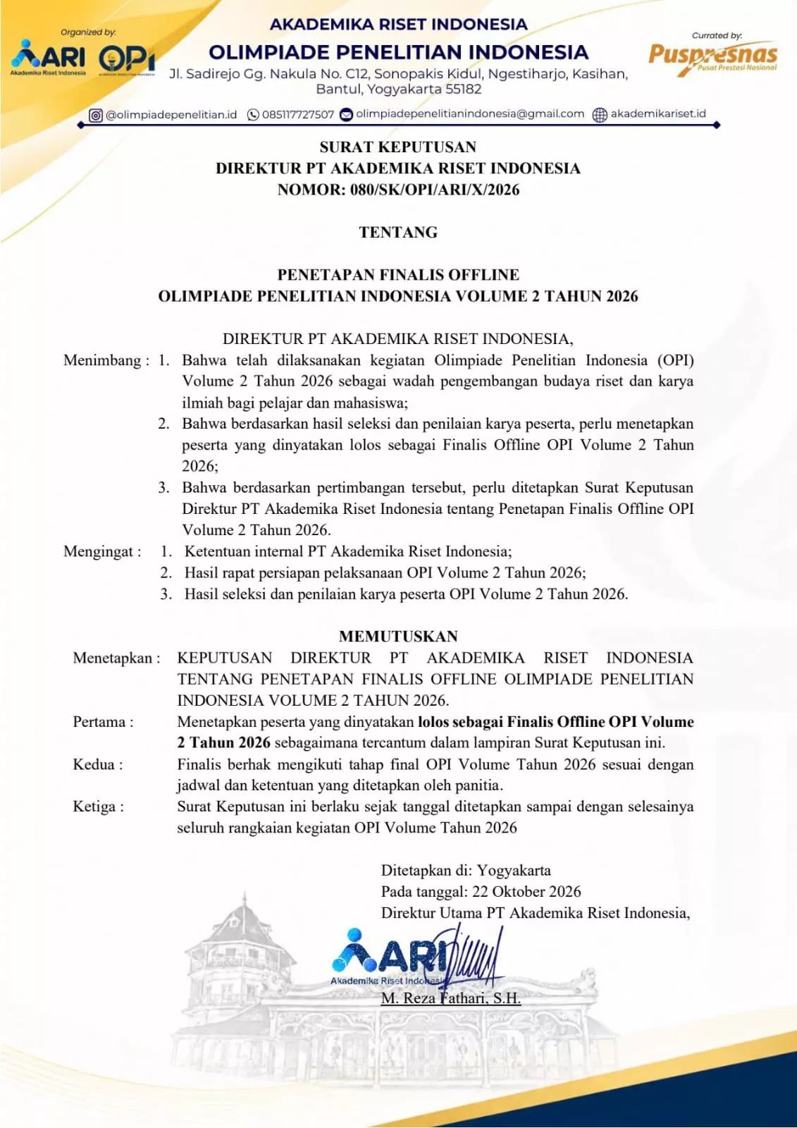 9 Tim MAN Insan Cendekia Siak Lolos Final OPI 2026, Ada Pelajar Asal Inhil