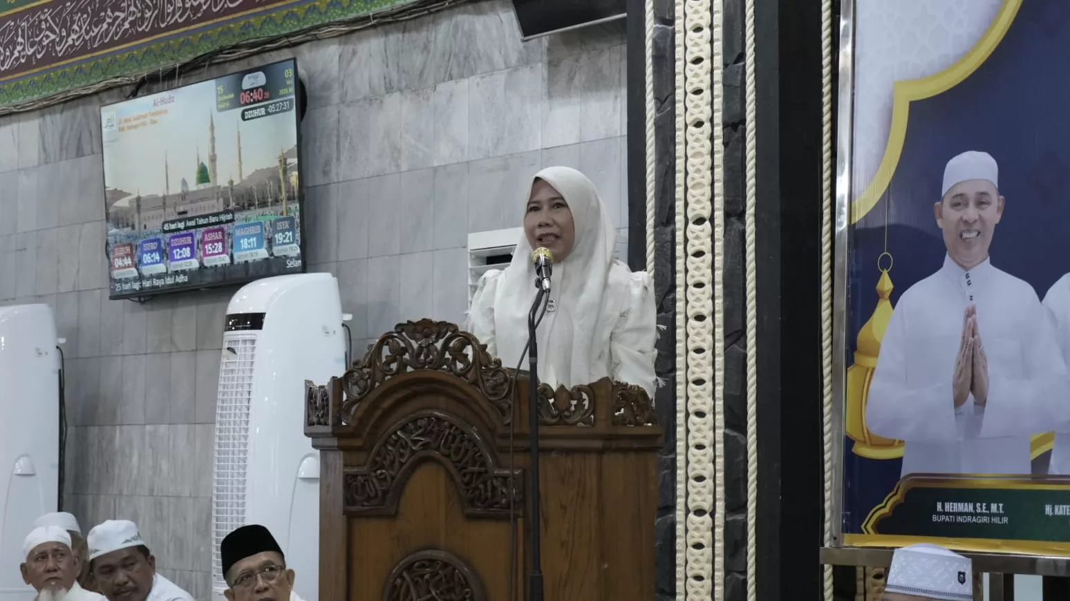 Wakil Bupati Lepas Keberangkatan Jamaah Haji Kloter 11, Doa dan Harapan Mengiringi dari Tanah Inhil
