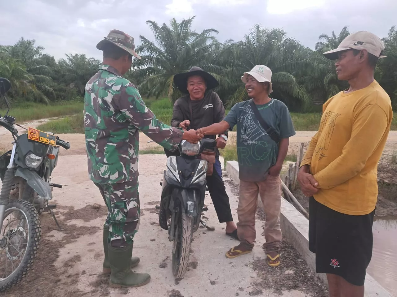 Koramil 04/Rupat Laksanakan Patroli Karhutla, Pastikan Wilayah Aman Dari Kebakaran