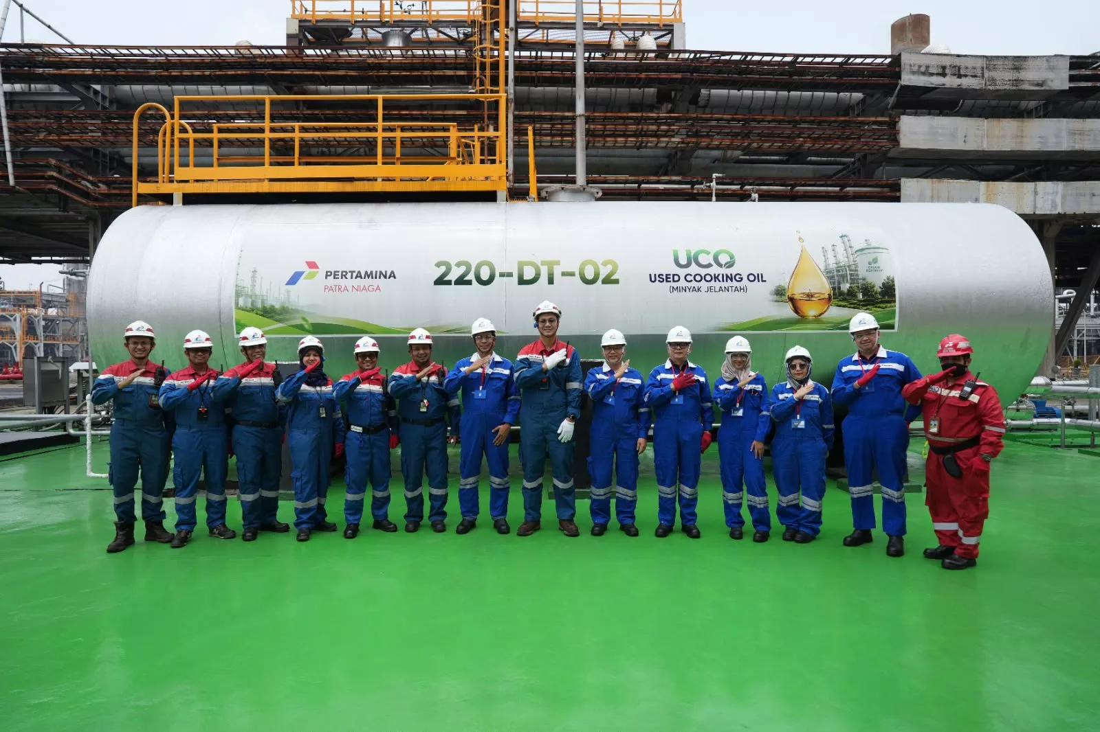 Pertamina Patra Niaga Kilang Dumai Terima Kunjungan Dewan Energi Nasional, Bahas Pengembangan Renewable Energy