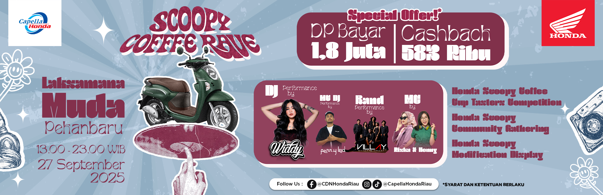 Banner Tengah / Iklan Honda