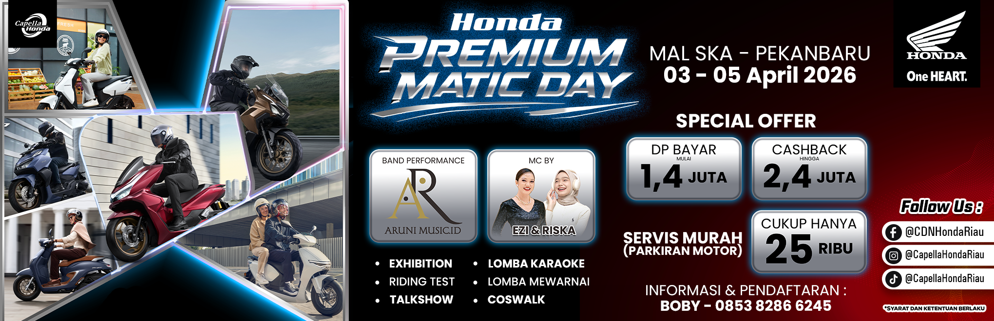 Banner Tengah / Iklan Honda