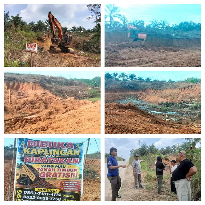 Sudah Dilaporkan ke Polda Riau Galian C Diduga Tak Berizin Beroperasi di Suram Kampar Riau