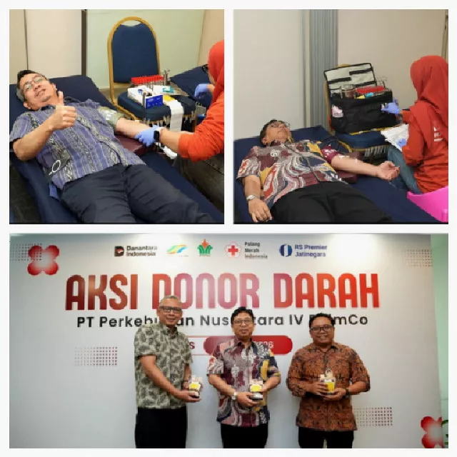 PTPN IV PalmCo Donorkan 1.082 Kantong Darah, Perkuat Kepedulian dan Manfaat bagi Masyarakat