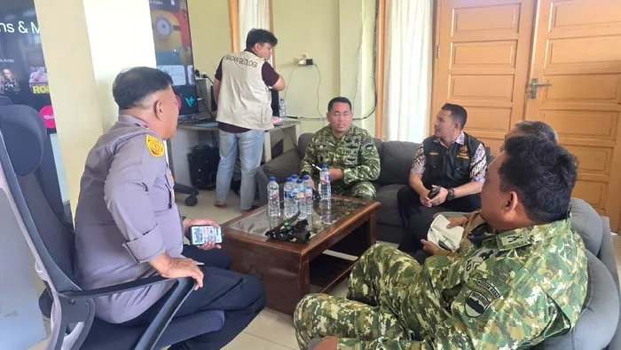 Dandim 0205/TK Tinjau Langsung Aktivitas Gunung Sinabung bersama BPBD dan PVMBG