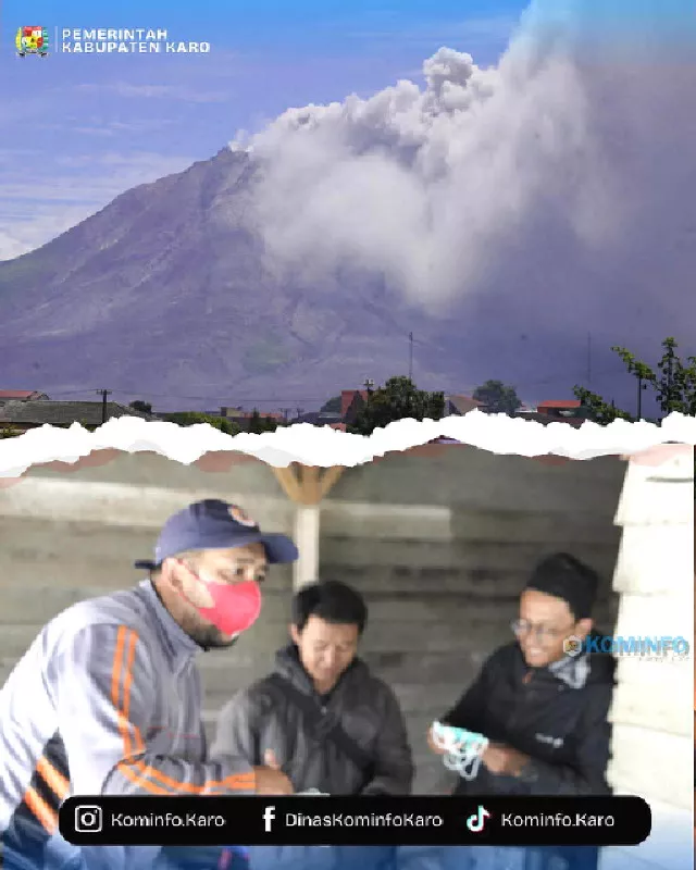 Gunung Sinabung Meletus Lagi !