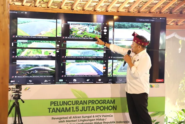 Menteri LH Apresiasi Kebijakan Dekarbonisasi PTPN IV PalmCo
