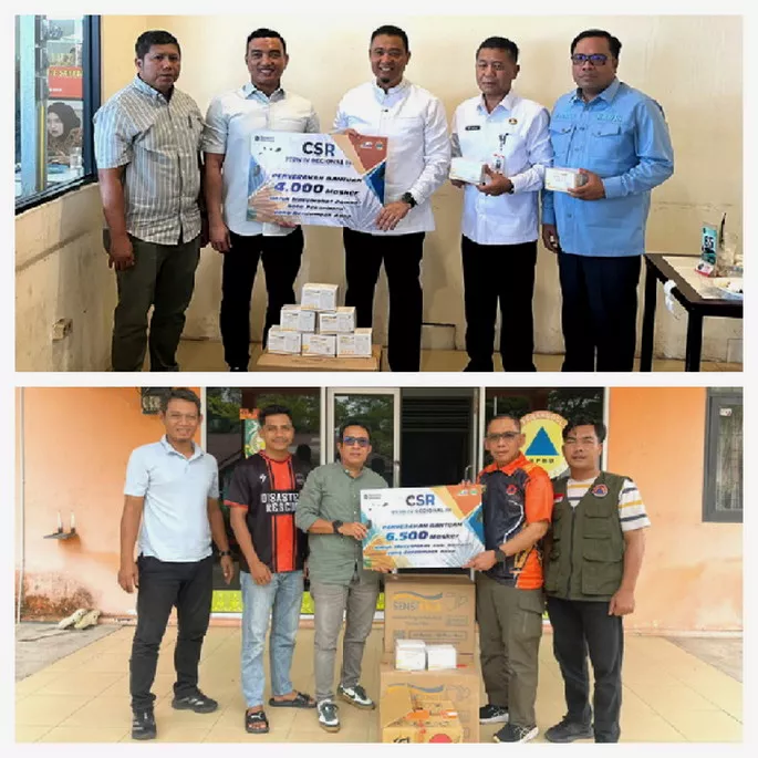 Bencana Kabut Asap, PTPN IV Regional III Salurkan 43.000 Masker ke Enam Kabupaten Kota di Riau