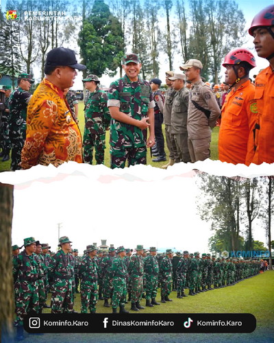 Kunjungan Pangdam I/BB di Makodim 0205/TK, Berastagi, Kabupaten Karo, Provinsi Sumatera Utara Kamis (3/9/2026).