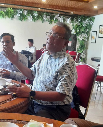 Ketua PPTSB Wilayah Riau, Rudy A Natalion Sinaga. (nes)