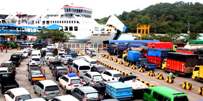 Penyeberangan Merak–Bakauheni belum dilaporkan mengalami gangguan. (ist)