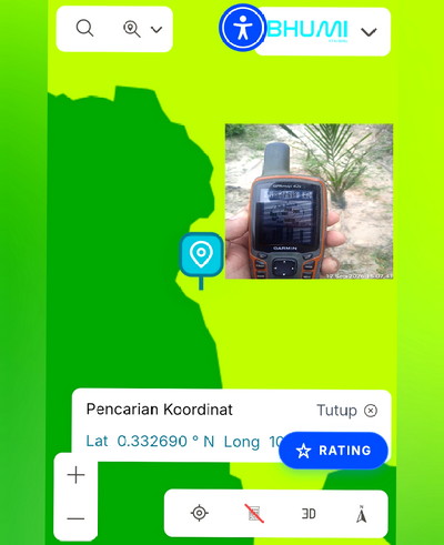 Bibit sawit ditanam dalam kawasan hutan di pinggir Sungai Rokan Desa Rokan Koto Ruang Kecamatan Rokan IV Koto, Rohul, Riau, Kamis (17/9/2026). (azf/arm)