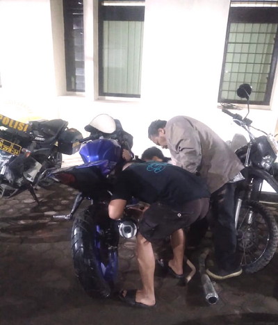 Di Berastagi 22 Motor Knalpot Brong Ditindak