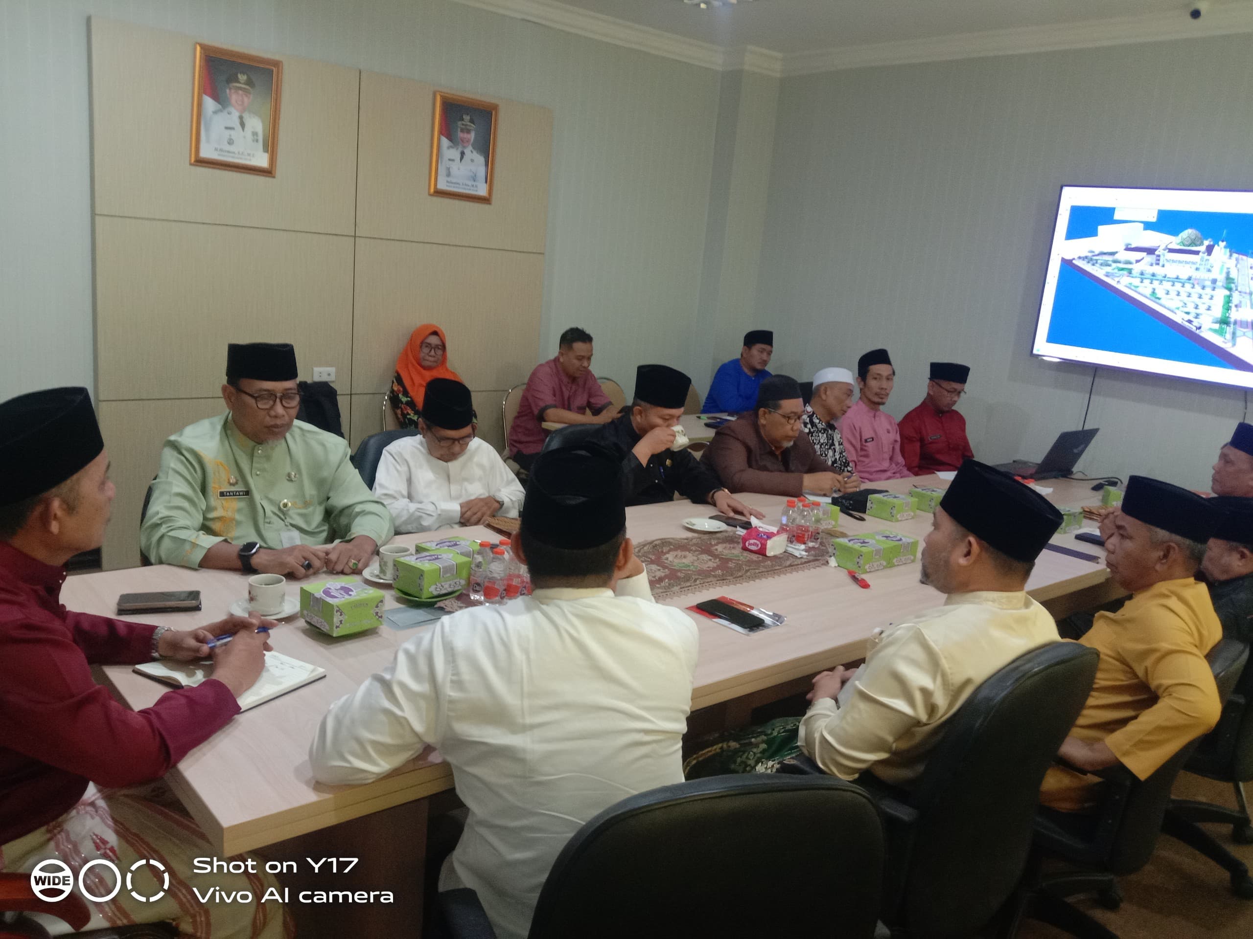 Bupati Inhil Herman Upayakan Pembangunan Islamic Center