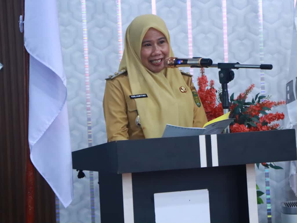 Katerina Susanti Herman Dilantik Sebagai Ketua PERWOSI Inhil