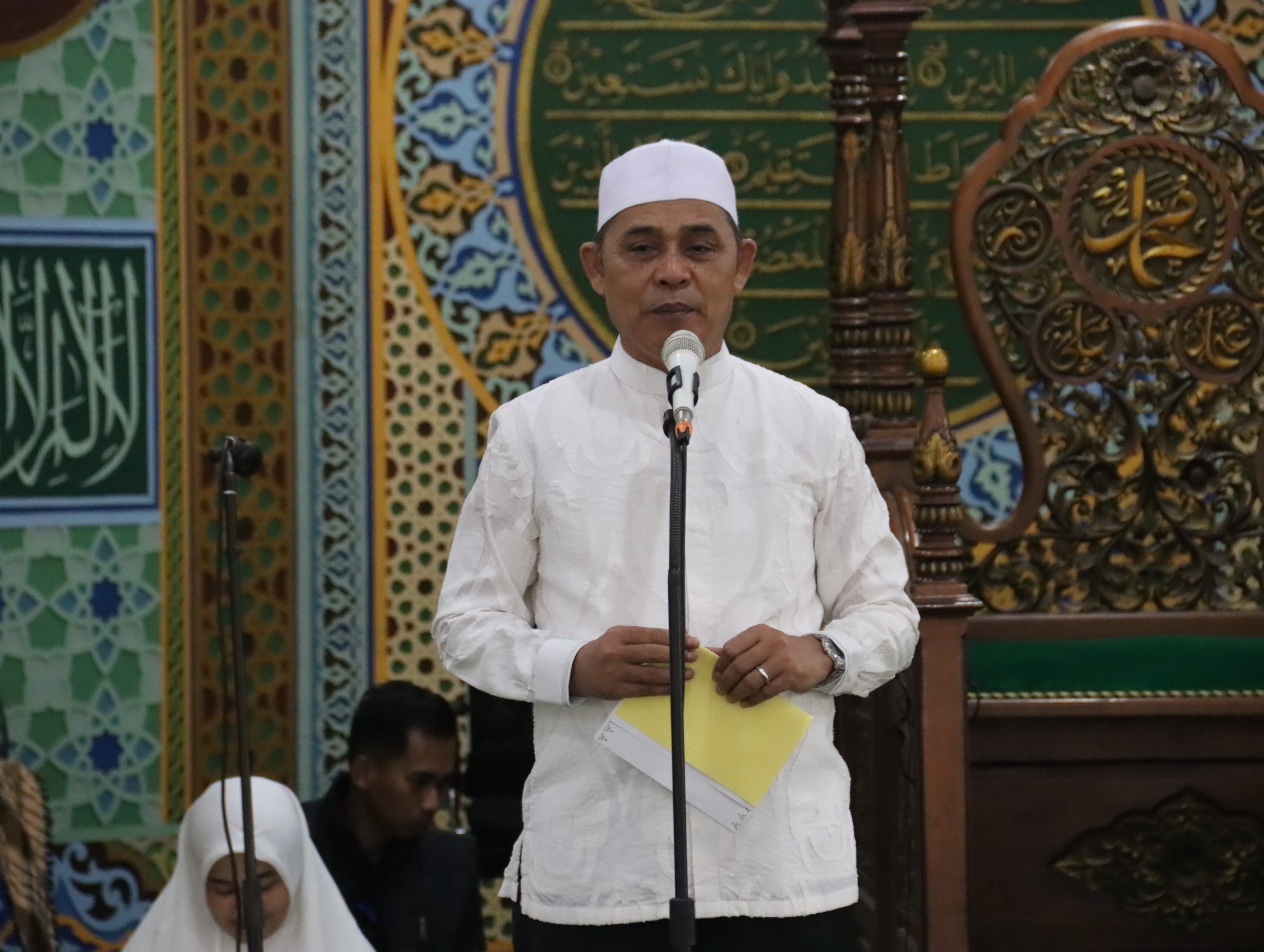 Bupati Inhil Resmi Buka Pembinaan Manasik Haji Kecamatan Tembilahan Tahun 1446 H / 2025 M
