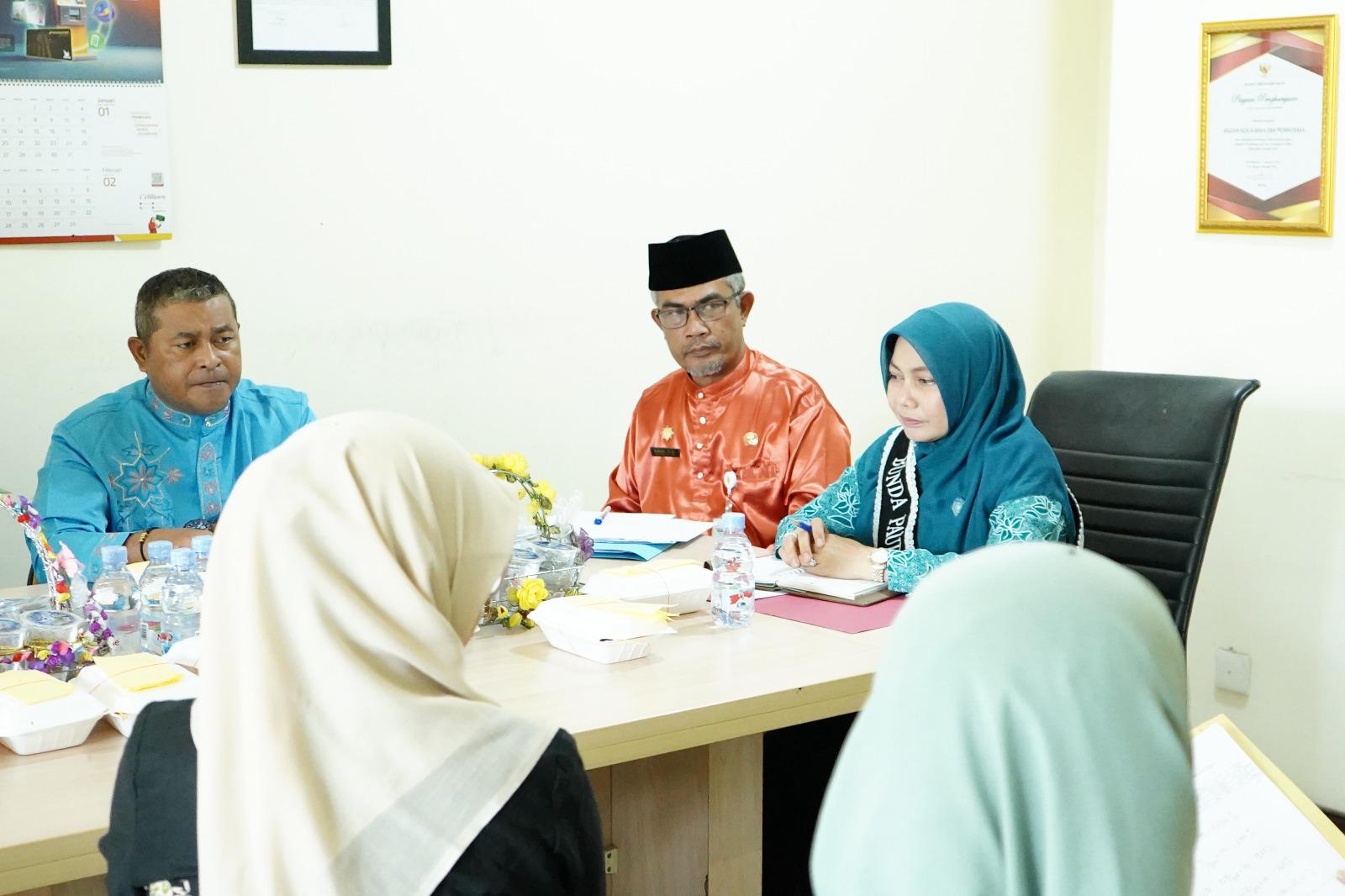 Bunda PAUD Inhil Hj Katerina Susanti Herman Hadiri Rapat Rencana Kerja Sama Pemerintah Kabupaten Indragiri Hilir