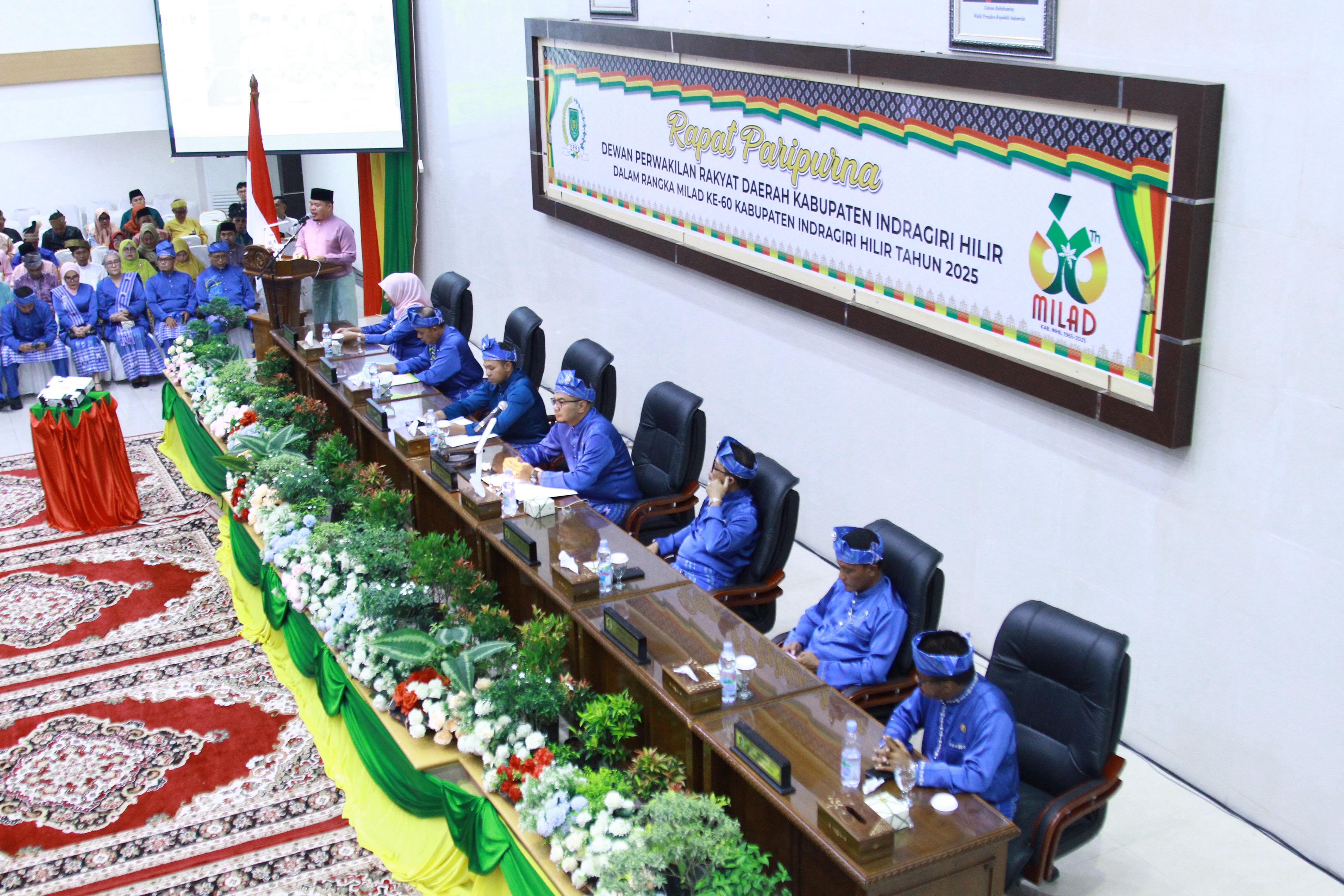 Paripurna Milad ke-60 Inhil Berjalan Khidmat