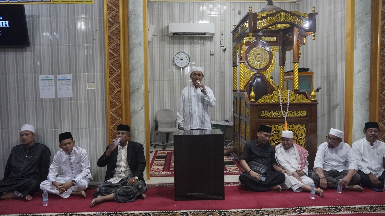 Safari Ramadhan Bupati Inhil H. Herman ke Kota Baru Seberida, Kecamatan Keritang