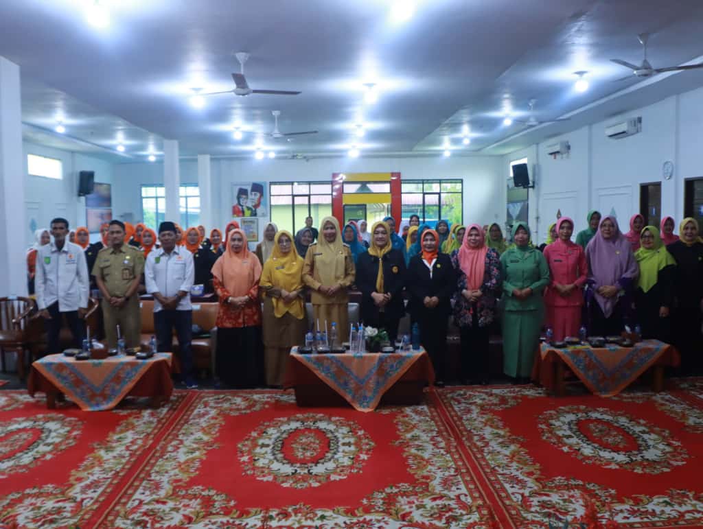 Katerina Susanti Herman Dilantik Sebagai Ketua PERWOSI Inhil