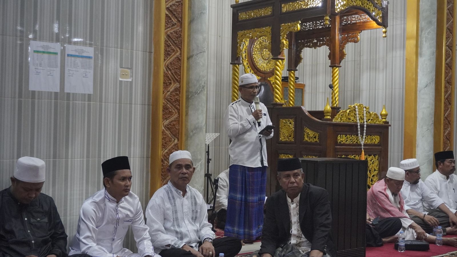 Safari Ramadhan Bupati Inhil H. Herman ke Kota Baru Seberida, Kecamatan Keritang