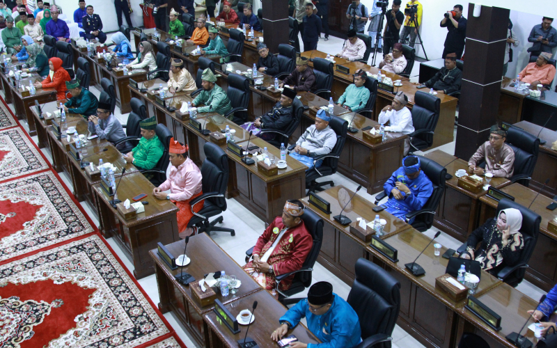 Galeri Foto: Rapat Paripurna Peringatan Hari Jadi ke-60 Kabupaten Inhil