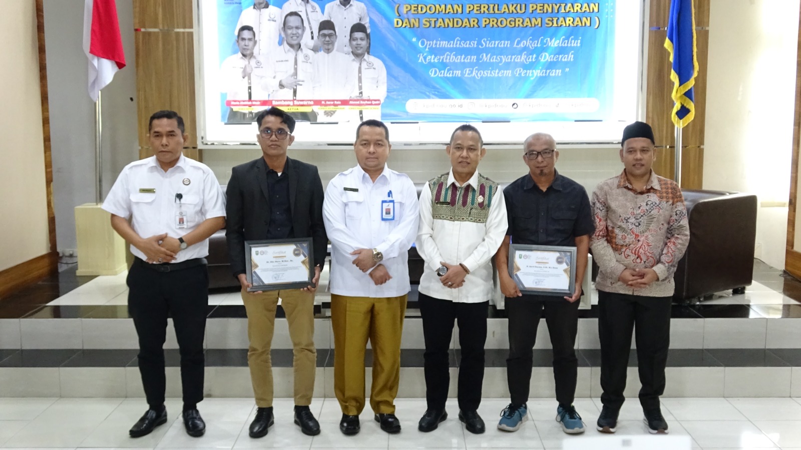 Diskominfopers Inhil Ikuti Sekolah P3SPS