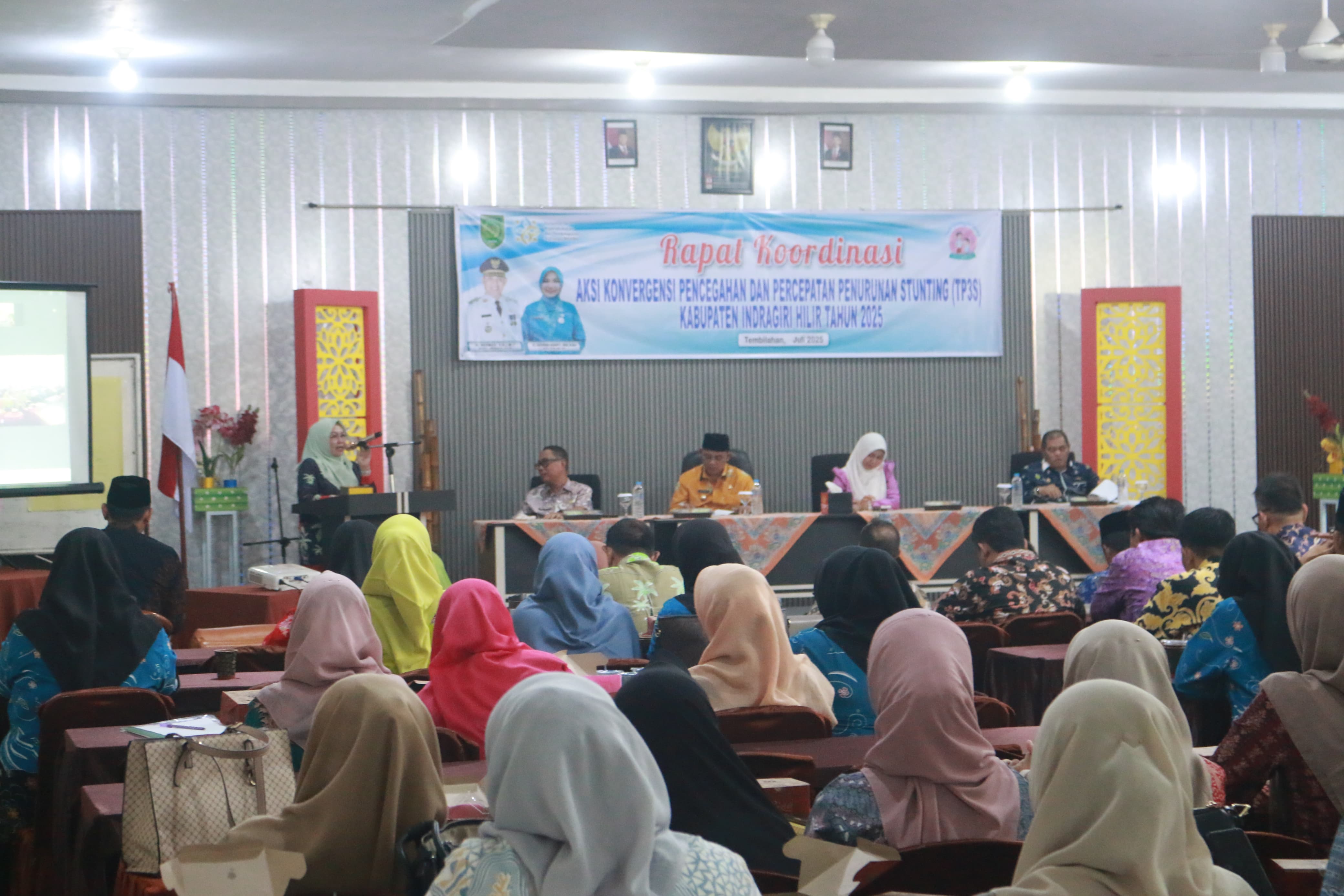 Pemkab Inhil dan TP PKK Komitmen Menanggulangi Stunting