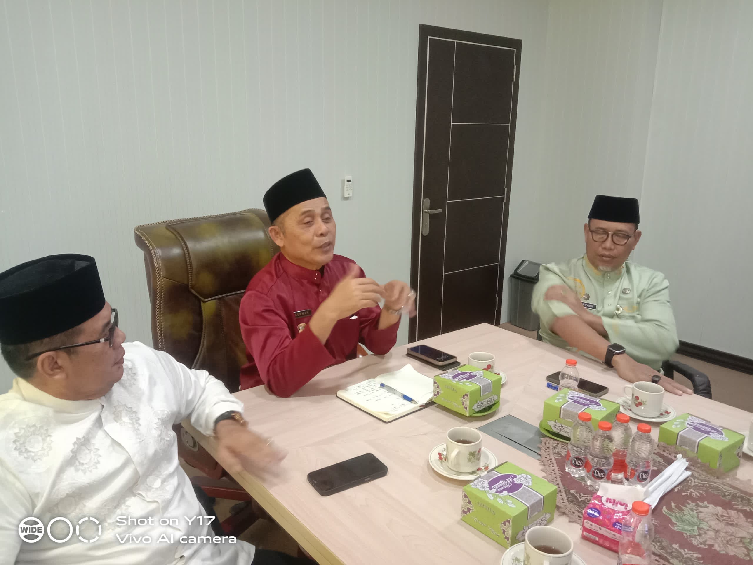 Bupati Inhil Herman Upayakan Pembangunan Islamic Center