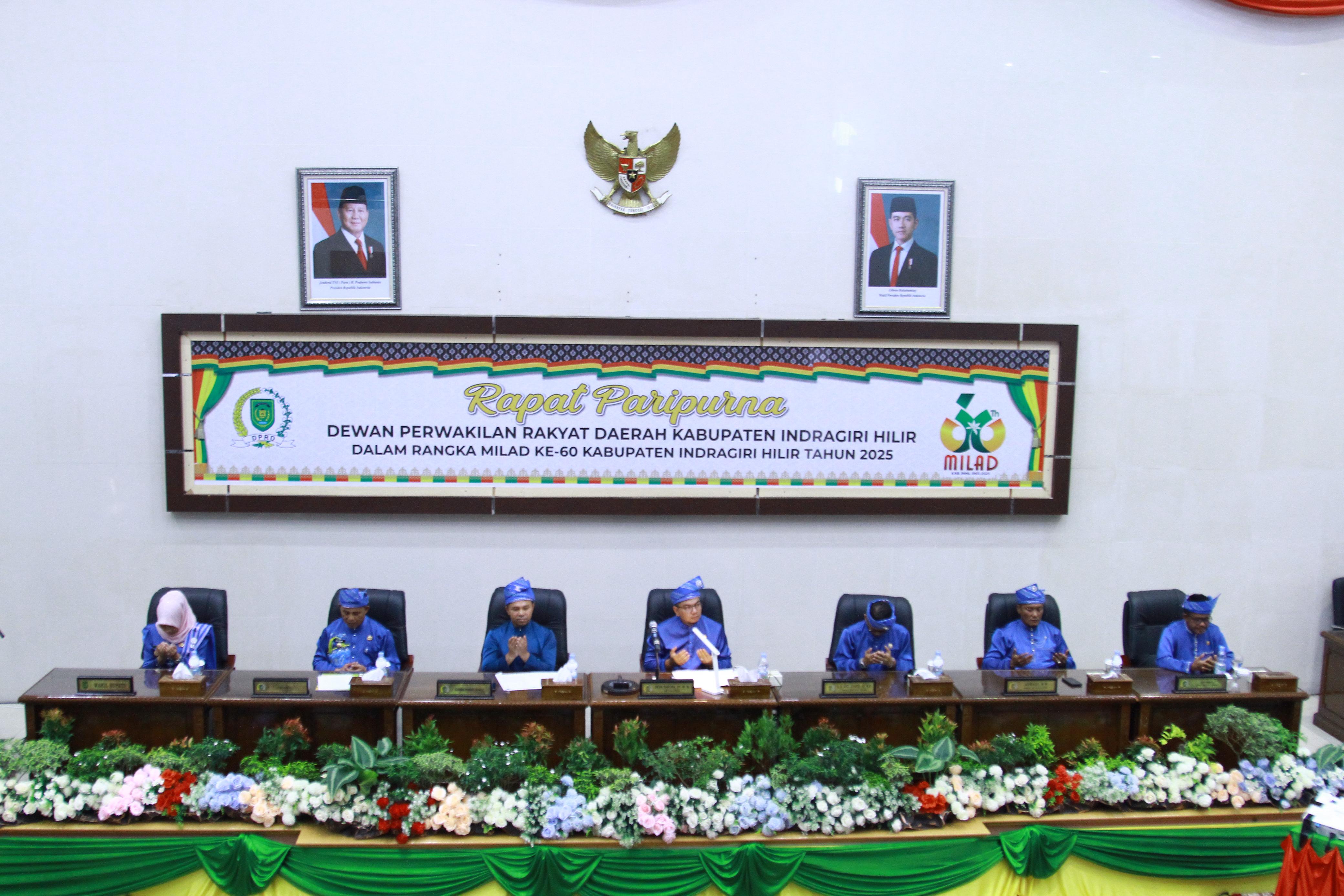 Paripurna Milad ke-60 Inhil Berjalan Khidmat