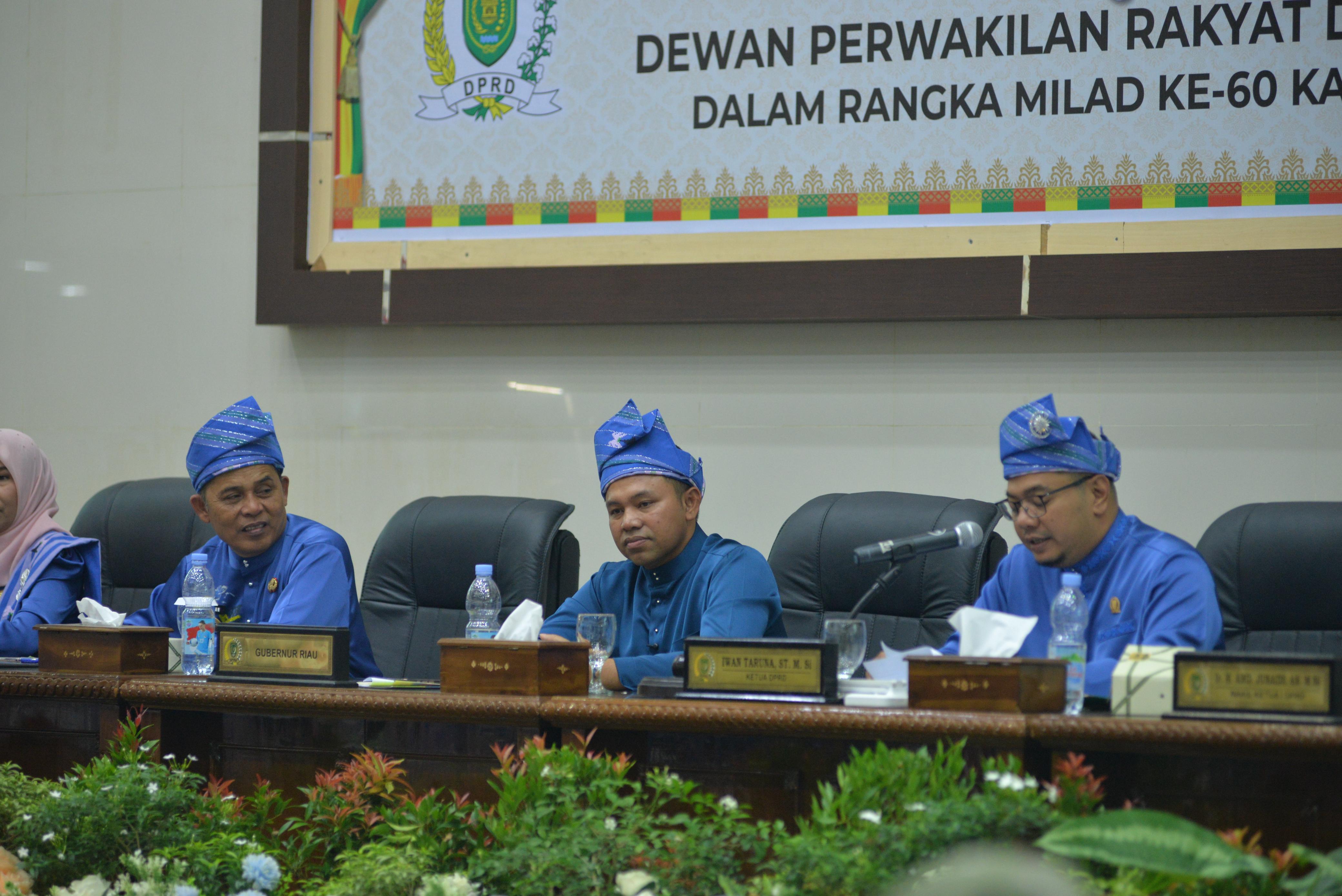 Paripurna Milad ke-60 Inhil Berjalan Khidmat