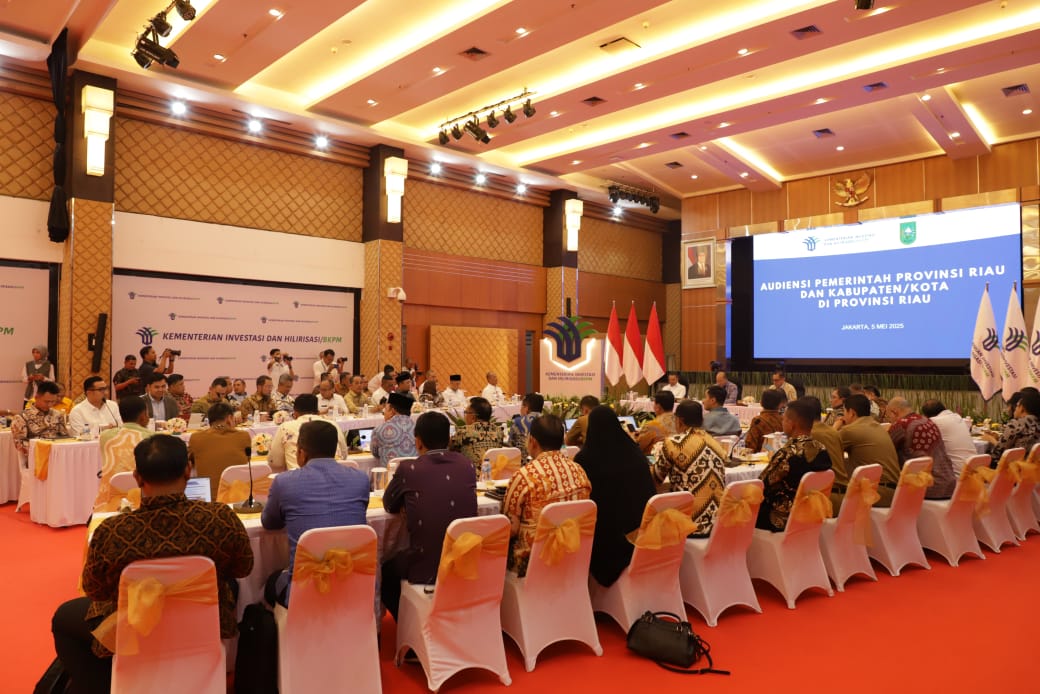 Bupati Inhil Paparkan Potensi Hilirisasi Kelapa di Hadapan Menteri Investasi RI