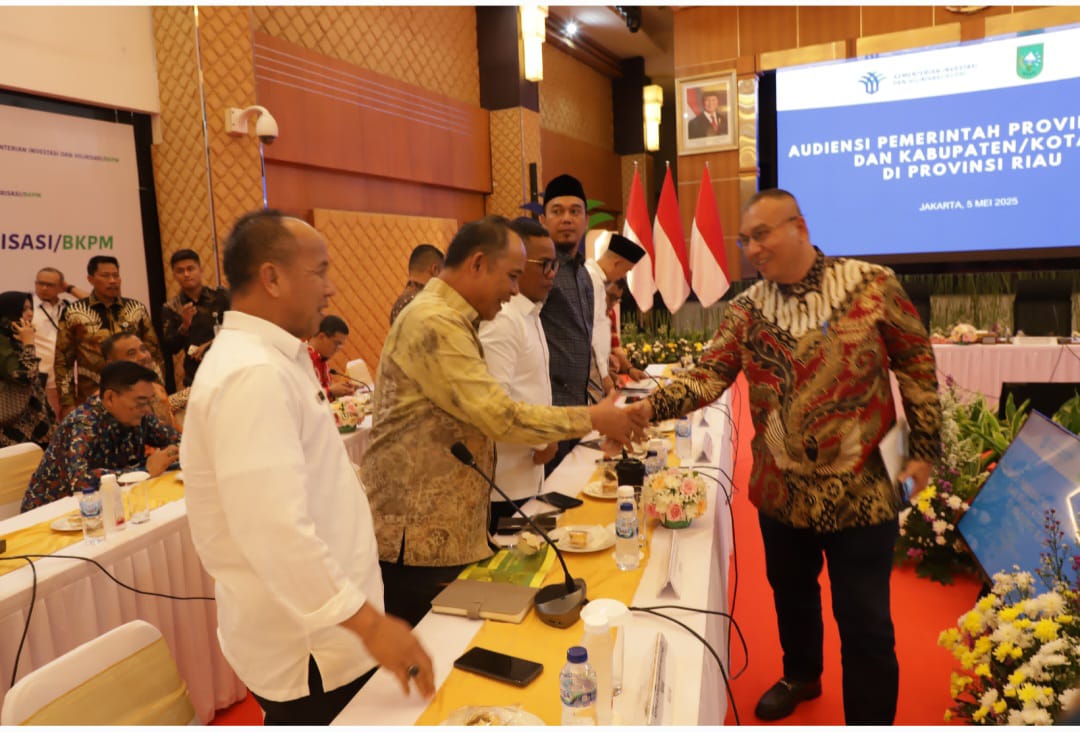 Bupati Inhil Paparkan Potensi Hilirisasi Kelapa di Hadapan Menteri Investasi RI