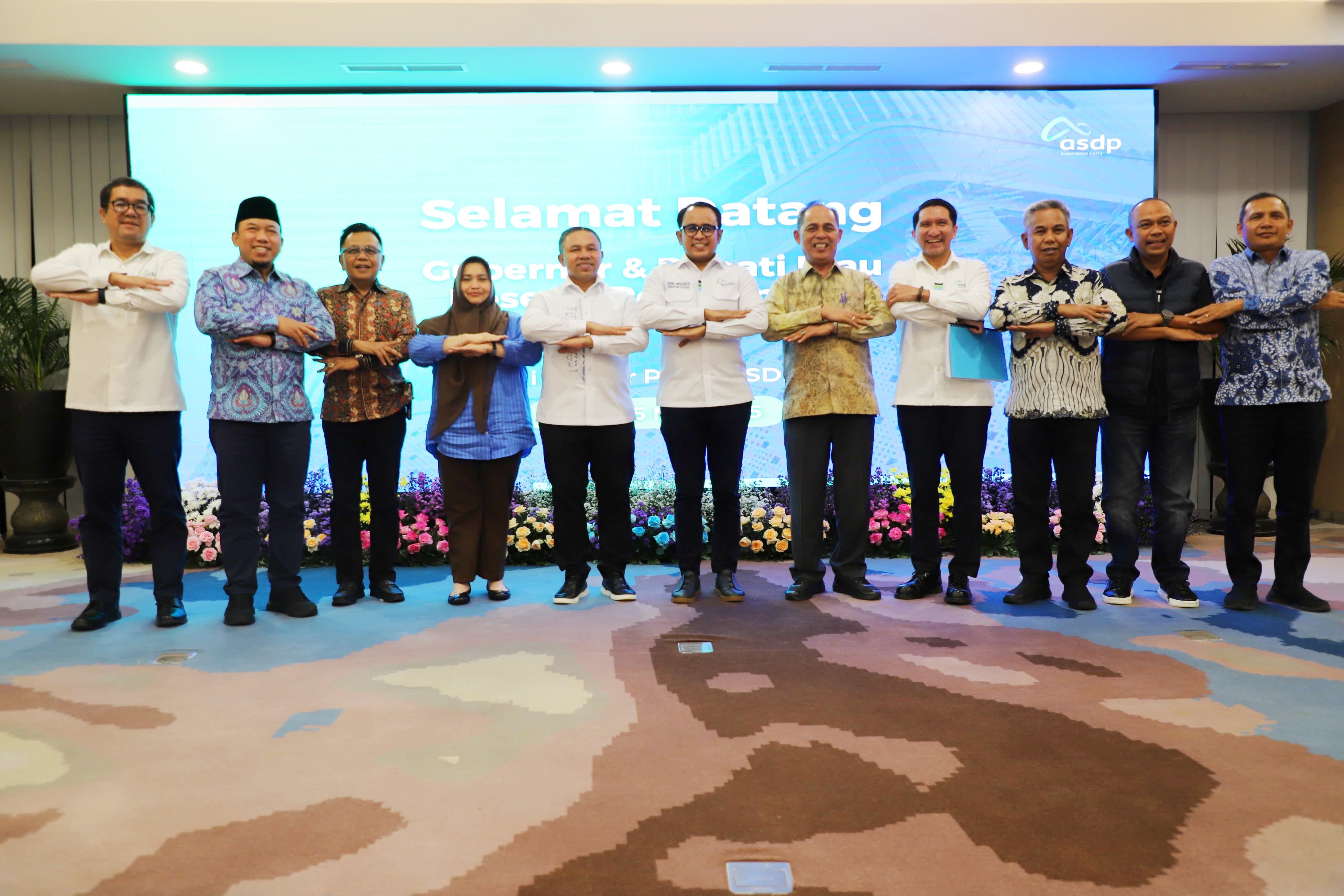 Bupati Inhil Usulkan Pembukaan Jalur Roro Tembilahan–Batam, Dorong Efisiensi Distribusi Hasil Perkebunan