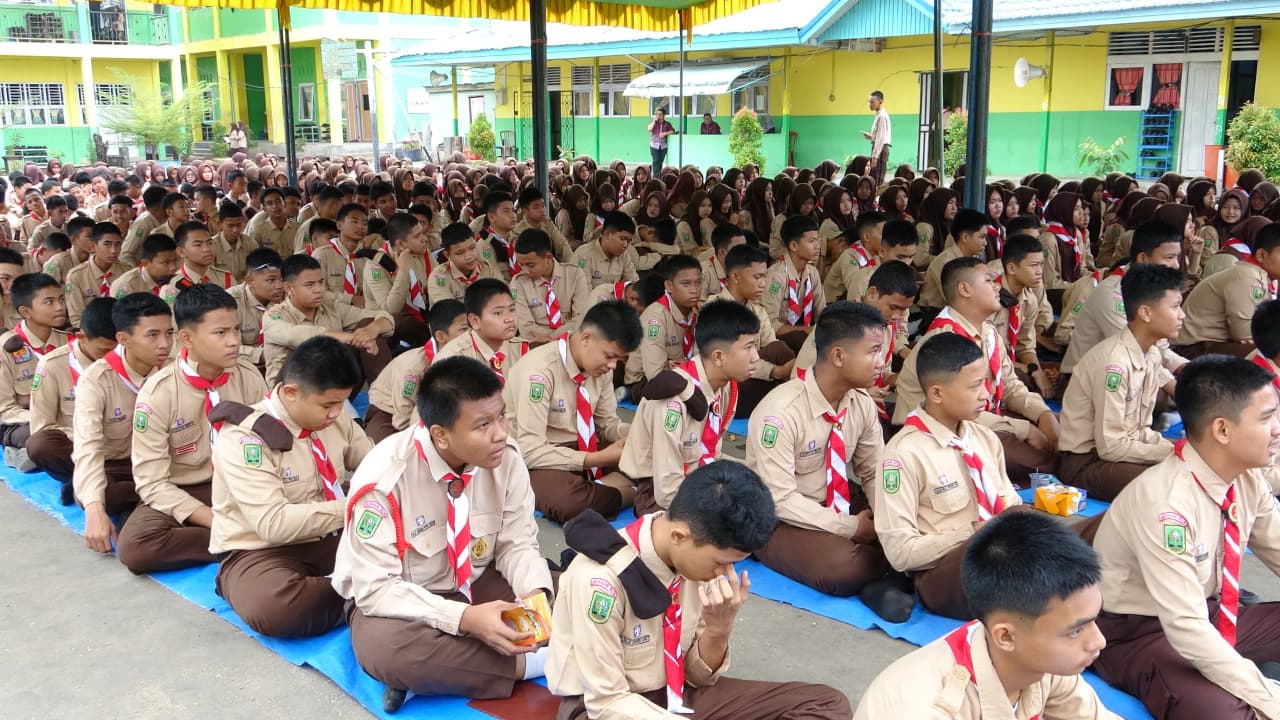Ketua TP PKK Inhil Ajak Siswa Terapkan Pola Makan Bergizi Seimbang dan Manfaatkan Pangan Lokal