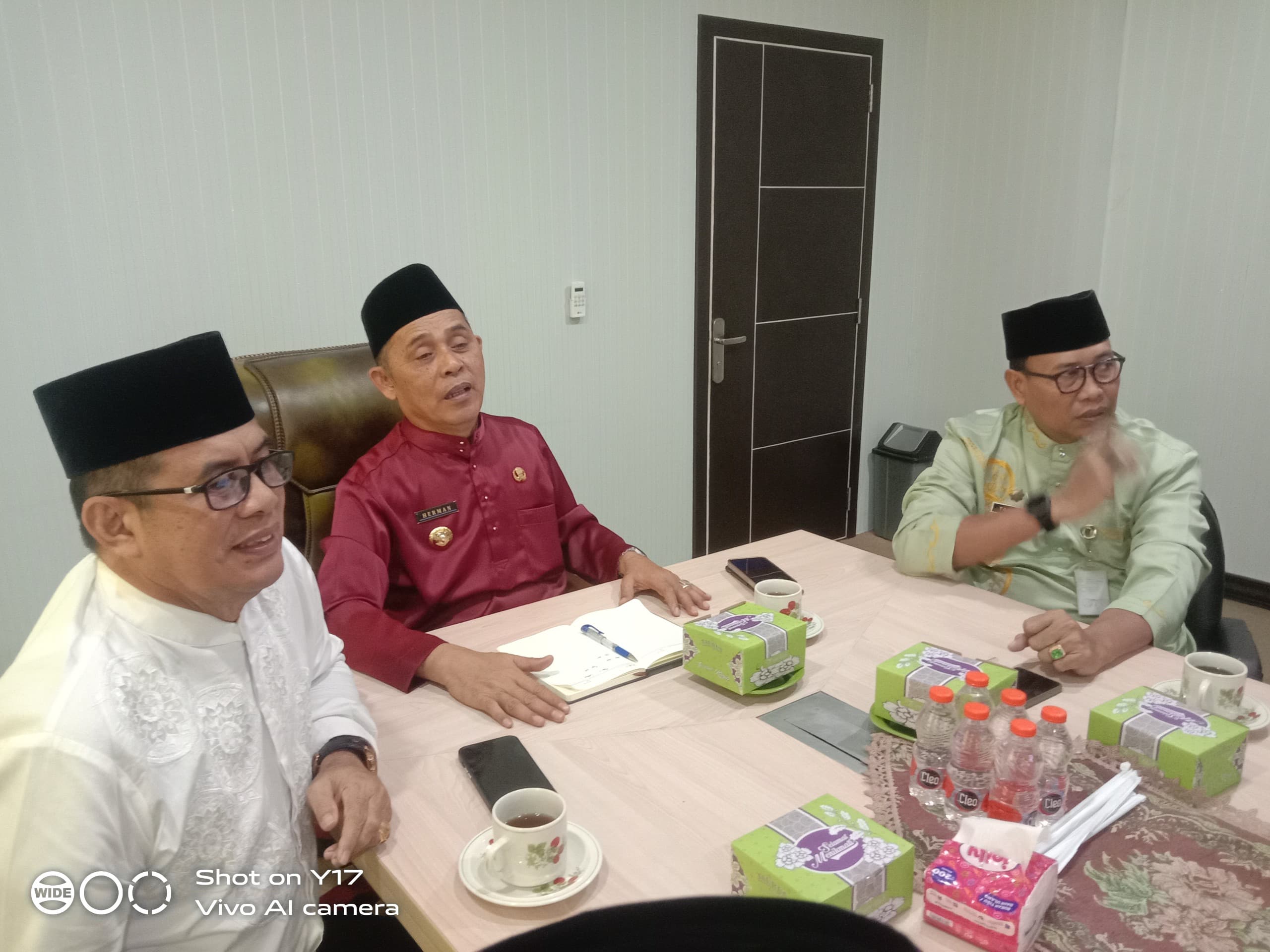 Bupati Inhil Herman Upayakan Pembangunan Islamic Center