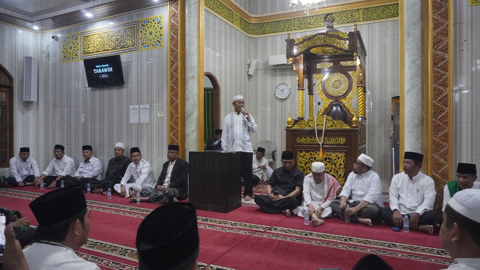 Safari Ramadhan Bupati Inhil H. Herman ke Kota Baru Seberida, Kecamatan Keritang