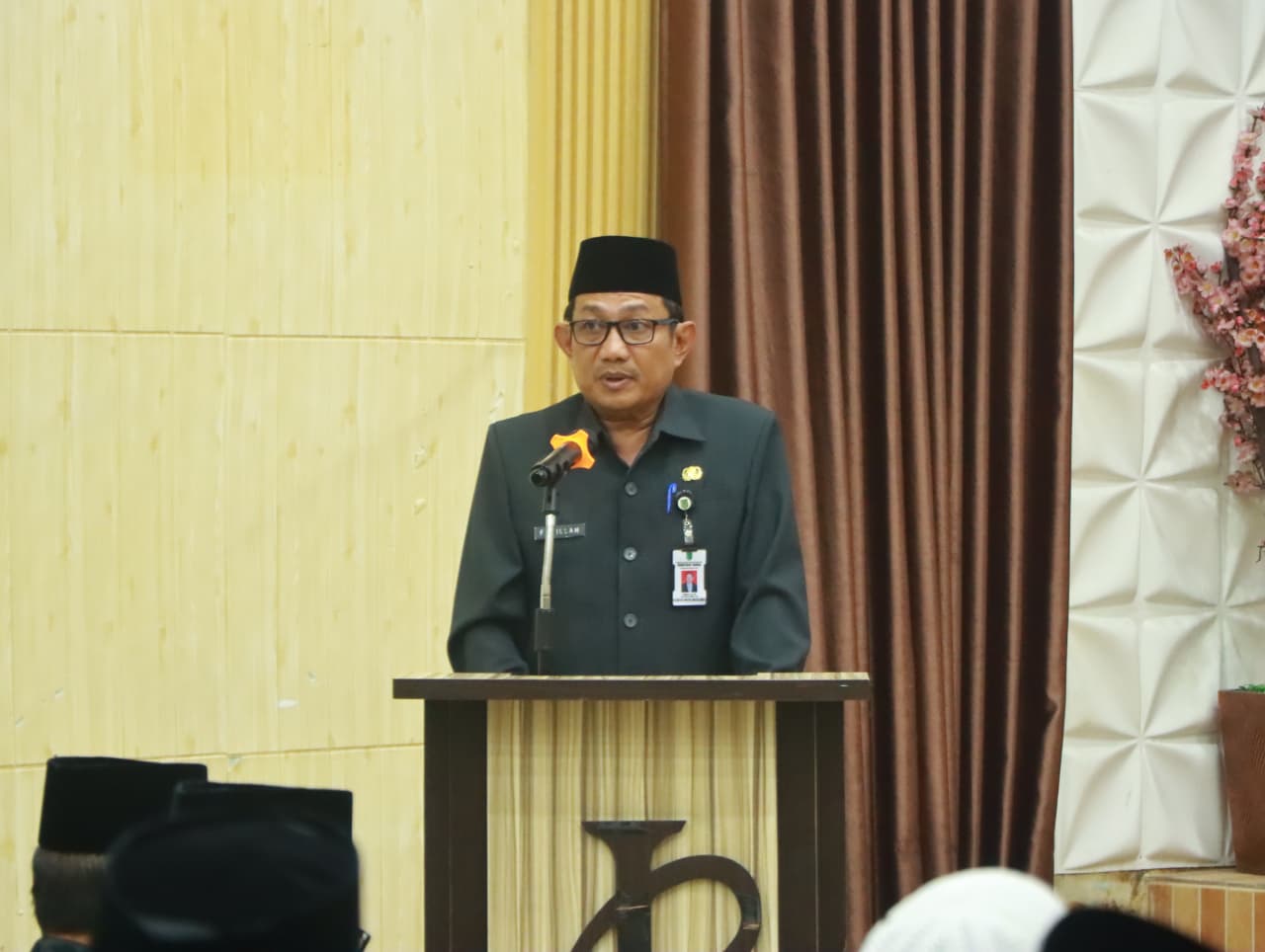 Bupati Inhil Tekankan Integritas dan Profesionalisme Hakim pada Pelantikan Dewan dan Majelis Hakim MTQ ke-55